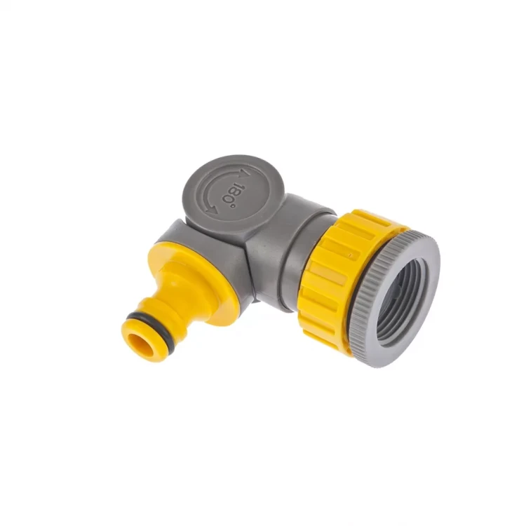 Соединитель штуцерный с внутренней резьбой 1/2" - 3/4" с шарниром PALISAD LUXE 66247 купить в Губкинске