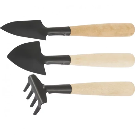 Набор по уходу за комнатными растениями деревянная рукоятка (лопатка, пика, грабли) Palisad 63042 купить в Губкинске