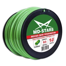 Леска для триммера HEXAGON LINE (шестиугольник) катушка 3,5ММХ122М