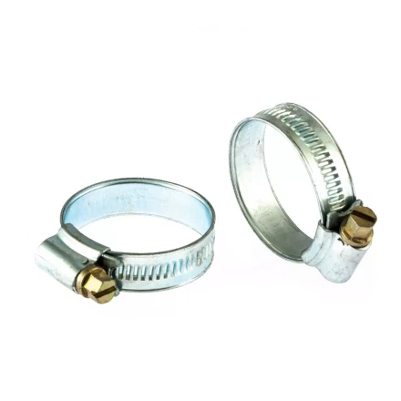 Хомуты металлические червячные 25-38 мм ширина 12 мм английский тип W1 2 шт Сибртех 47668 купить в Губкинске