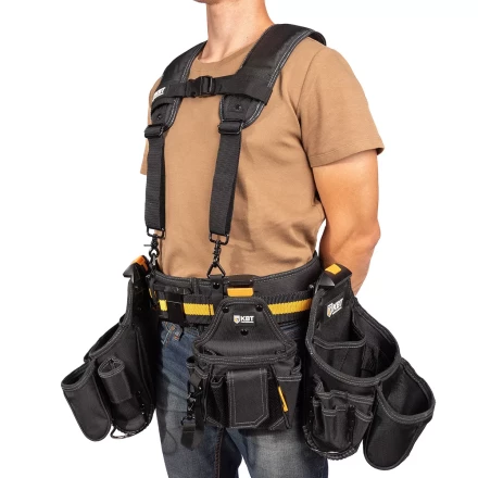 Комплект быстросъемных поясных сумок с ремнем-кушаком и разгрузочными лямками КВТ СМ-14 (102653) купить в Губкинске