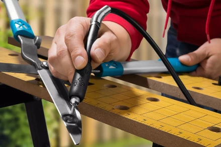 ЗУБР длина - 1 м, цанга 1.6 - 3.2 мм, гибкий вал с цанговым патроном (35944) купить в Губкинске