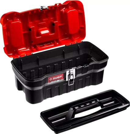 Ящик пластмассовый ЗУБР &quot;МАСТЕР&quot; для инструмента, 16&quot; 38180-16_z01 купить в Губкинске