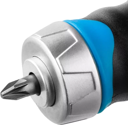 Набор ЗУБР &quot;ПРОФЕССИОНАЛ&quot;: Отвертка реверсив с двухкомп рукоят, насадки, CrMo, рукоят с отсеком для хранения бит, 38 предметов 25352-H38 купить в Губкинске