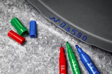 ЗУБР МК-200 черный, 1 мм маркер-краска (06326-2) купить в Губкинске