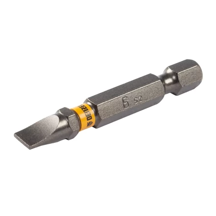 Бита SL6,0х50, сталь S2, шестигранный профиль, 10 шт. Е 6,3 Denzel 11660 купить в Губкинске