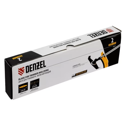 Диск для триммера  мульчирующий, 250 х 25,4 толщина 3 мм, 2 лезвия// Denzel 96327 купить в Губкинске