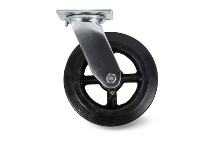 Колесо большегрузное поворотное SCd 80 200 мм обрезиненное (F) 1003227 купить в Губкинске