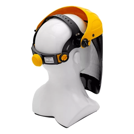 Щиток защитный лицевой с сеткой Denzel &quot;СВОНА&quot; НС-01 &quot;ЛЮКС&quot;, плавная регулировка храповик, 89196 купить в Губкинске