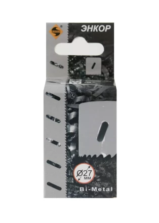 Коронка Bi-Metal Ф27 мм М3 Энкор 24127 купить в Губкинске