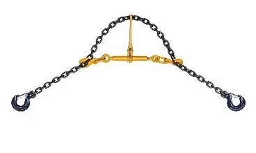 Стяжки цепные для крепления грузов с крюками  р-н 5.4 тонн L=4 метра купить в Губкинске