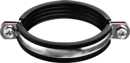 Хомут трубный с гайкой, оцинкованный, 3&quot;, 6шт, ЗУБР Мастер 37850-87-94 37850-87-94 купить в Губкинске