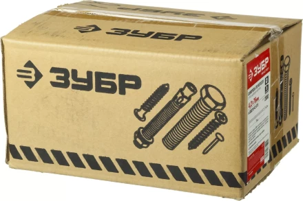 Саморезы ЗУБР с прессшайбой и сверлом по листовому металлу до 2 мм, PH2, 4,2х76 мм, 2000шт 4-300210-42-076 купить в Губкинске