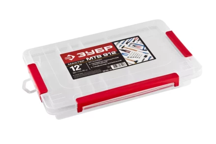 Органайзер ЗУБР "МАСТЕР" для крепежа и принадлежностей, 297х175х45мм (12") 38192-12 купить в Губкинске