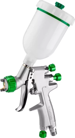 Краскопульт пневматический KRAFTOOL &quot;PRO&quot; Jeta 3000 mini, HVLP, c верхним бачком, 0,8мм 06561-0.8 купить в Губкинске