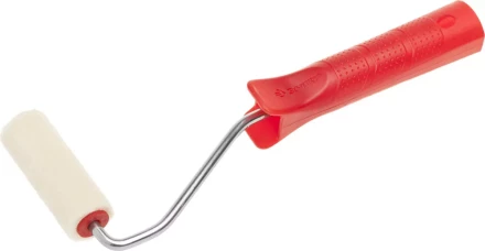 Мини-валик ЗУБР &quot;ЭКСПЕРТ&quot; &quot;ВЕЛЮР&quot;, 100% шерсть, ворс 4мм, ручка 6мм, d=15/70мм 03536-07 купить в Губкинске