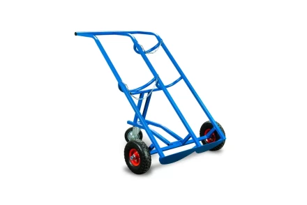 Тележка для баллонов пропан + кислород TOR ТГК-П, 2 баллона (250 пневмо+160поворотное) 1023962 купить в Губкинске