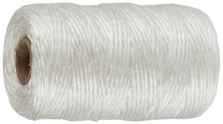 Шпагат ЗУБР многоцелевой полипропиленовый, белый, d=1,8 мм, 110 м, 50 кгс, 1,2 ктекс 50031-110 купить в Губкинске