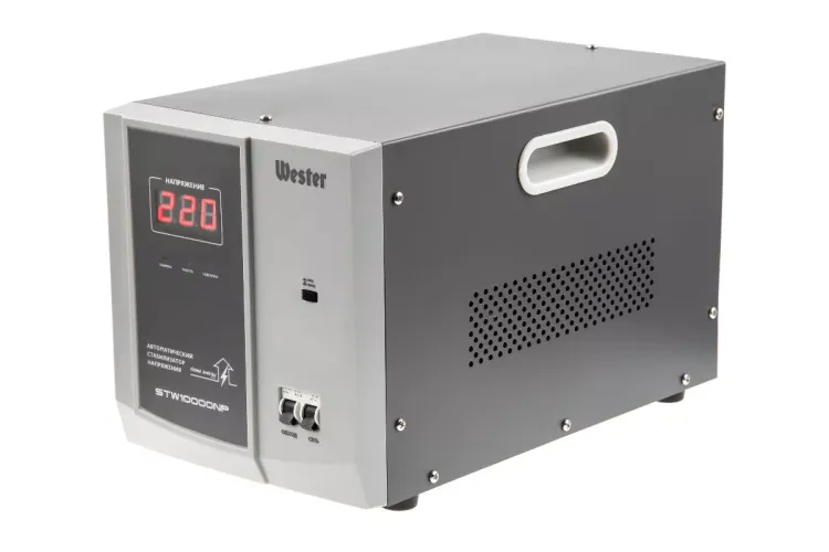 Стабилизатор напряжения WESTER STW10000NP купить в Губкинске
