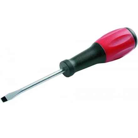 Отвертка ЗУБР &quot;МАСТЕР&quot;, хром-ванадиевая сталь, эргономичная двухкомпонентная рукоятка, SL 3,2х75мм 25231-03-07 купить в Губкинске