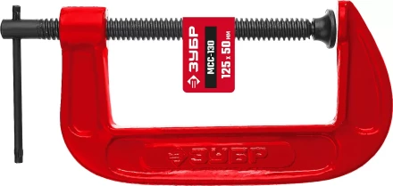 ЗУБР МСС-130, 125 мм, чугунная струбцина (32244-125) купить в Губкинске