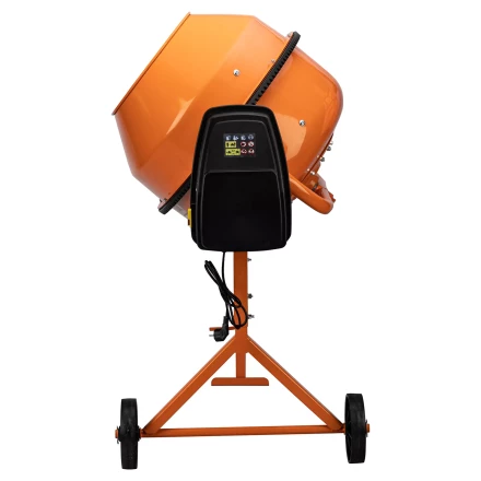 Бетоносмеситель БСЕ-140П, 140 л, 500 Вт, полиамидный венец// Сибртех 95507 купить в Губкинске