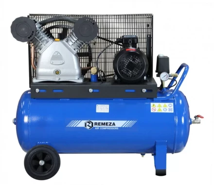 Компрессор масляный поршневой ременной СБ 4/С-100 LB50 Remeza купить в Губкинске