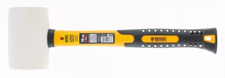 Киянка резиновая, 16 oz, белая резина, фибергласовая рукоятка Denzel 7711196 купить в Губкинске