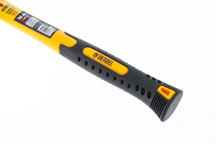 Киянка резиновая, 16 oz, белая резина, фибергласовая рукоятка Denzel 7711196 купить в Губкинске