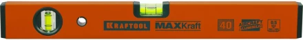Уровень KRAFTOOL коробчатый усиленный, точность (0,5мм/м), 2 ампулы, 40 см 34577-040 купить в Губкинске