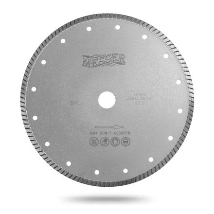 Алмазный турбо диск Messer B/L. Диаметр 180 мм. купить в Губкинске