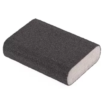 Губка для шлифования 100 х 70 х 25 мм овал твердая P100 MATRIX 75738 купить в Губкинске