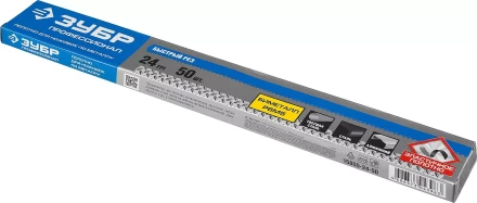 Полотно ЗУБР &quot;ПРОФЕССИОНАЛ&quot; по металлу, биметаллическое 24TPI шаг 1мм, 300мм, 50шт 15855-24-50 купить в Губкинске