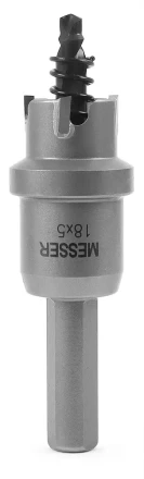 ТСТ коронка MESSER 18X5 с центрирующим сверлом и толкающей пружиной купить в Губкинске