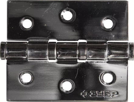 Петля универсальная ЗУБР "ЭКСПЕРТ", 2 подшипника, цвет хром (CP), с крепежом, 75х63х2,5мм, 2 шт 37601-075-2 купить в Губкинске