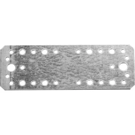 Крепежная пластина ЗУБР &quot;МАСТЕР&quot;, 180х65мм, 1шт 310236-180-65 купить в Губкинске