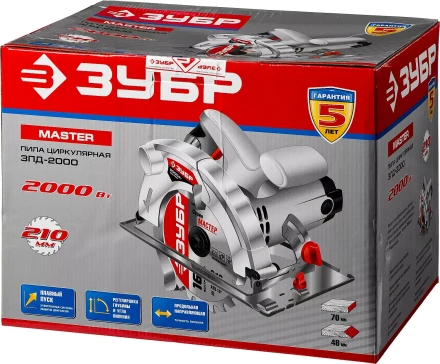 Пила циркулярная ЗПД-2000 серия МАСТЕР купить в Губкинске