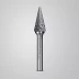 Зубр Твердосплавная борфреза M - конус с острым углом, 12 х 25 мм, угол 25° (28811-12-25) купить в Губкинске