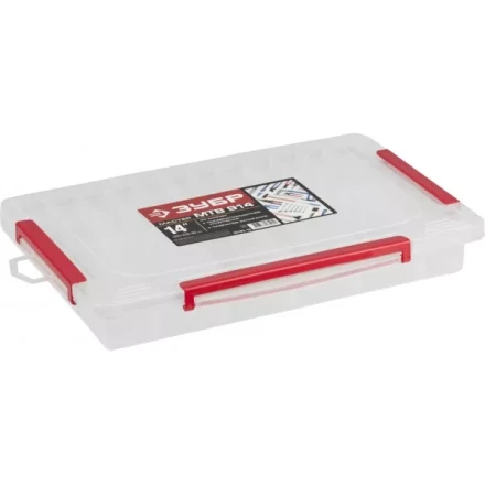 Органайзер ЗУБР &quot;МАСТЕР&quot; для крепежа и принадлежностей, 350х228х80мм (14&quot;) 38193-14 купить в Губкинске