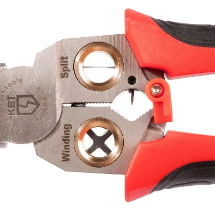 Мультитул-длинногубцы КВТ MT-03т (7 в 1) с функцией снятия изоляции, резки и детектором напряжения (102402) купить в Губкинске