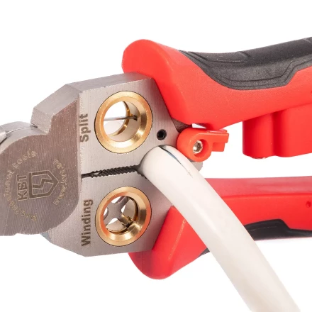 Мультитул-длинногубцы КВТ MT-03т (7 в 1) с функцией снятия изоляции, резки и детектором напряжения (102402) купить в Губкинске