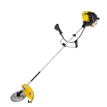 Триммер бензиновый DTL-52, 52 см3, неразъемная штанга, состоит из 2 частей Denzel 96265 купить в Губкинске