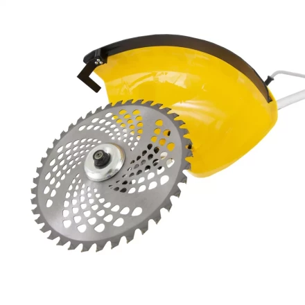 Триммер бензиновый DTL-52, 52 см3, неразъемная штанга, состоит из 2 частей Denzel 96265 купить в Губкинске