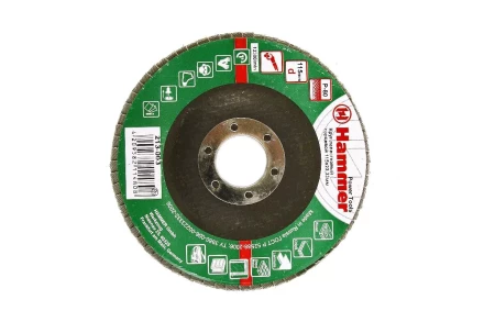 Круг Лепестковый Торцевой (КЛТ) HAMMER КЛТ 1 Ф115х22 Р80 213-003 купить в Губкинске