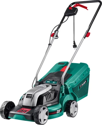 ЗУБР 1300 Вт, ш/с 33 см, сетевая газонокосилка (ГС-33-1310) купить в Губкинске