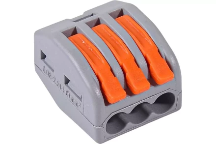 Клемма соединительная Вихрь СМК-222-413, 5 шт 73/12/3/9 купить в Губкинске