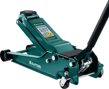 Домкрат гидравлический подкатной &quot;Universal&quot;, 3,5т, 95-552 мм, KRAFTOOL 43454-3.5 43454-3.5 купить в Губкинске