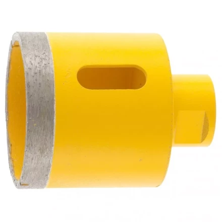 Сверло алмазное по керамограниту 60мм мокрое резание М14 DENZEL 72691 купить в Губкинске