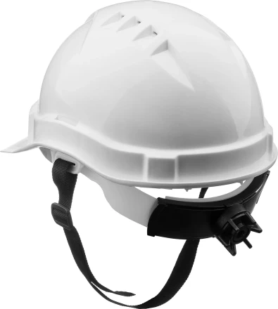 Каска защитная ЗУБР &quot;ЭКСПЕРТ&quot; храповый механизм регулировки размера, белая 11094-2 купить в Губкинске