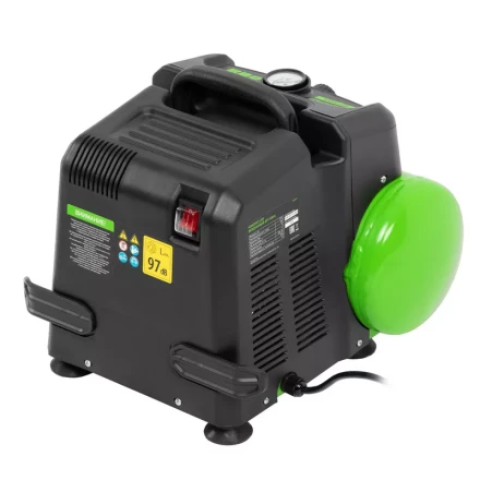 Компрессор воздушный безмаслянный BL 1100/6 1100Вт, ресивер 6 литров, 180 л/мин// Сибртех 58059 купить в Губкинске